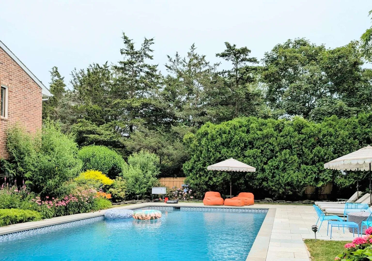 Timeless Shingled Hampton Bays Retreat with Private Heated Pool — Photo 1