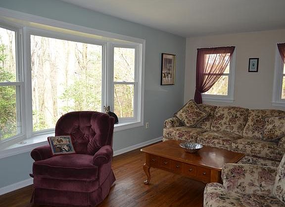 Living Room w/ bay window tons of natural light