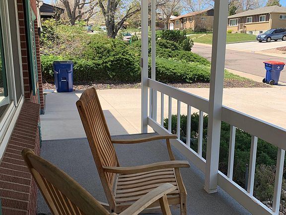 Front Porch overlooking quiet street