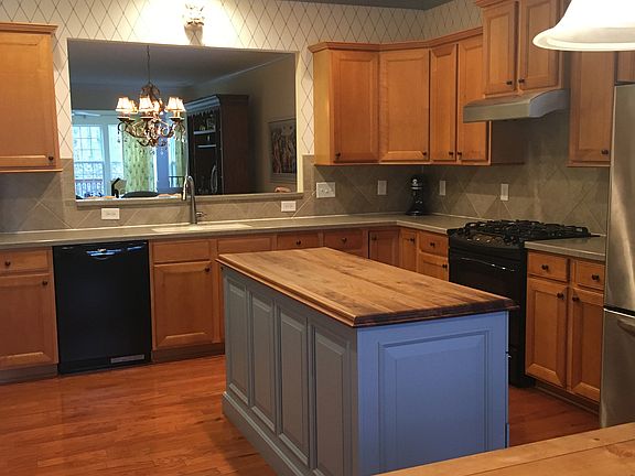 Custom gourmet kitchen.