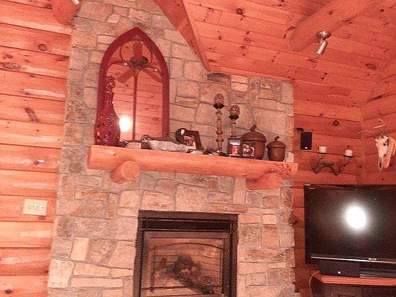 living room fireplace