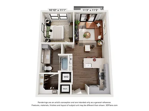 Floor plan A1