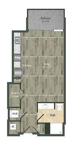Floor plan S1A
