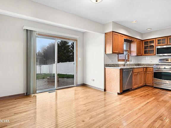Dining and kitchen area