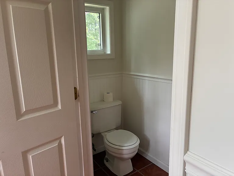 Half bath off laundry room