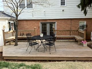 multi level rear deck