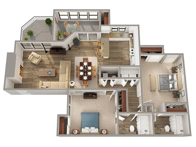 Floor plan Magnolia