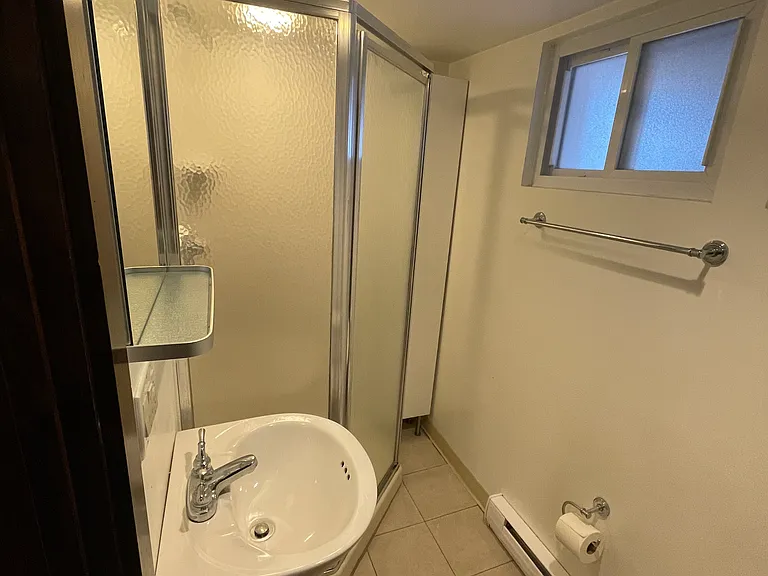 Basement bathroom