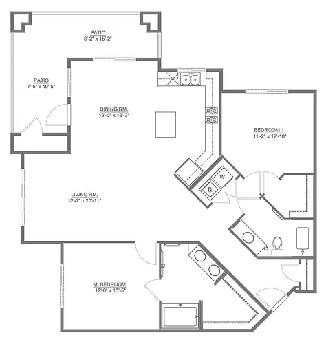 Floor plan Laguna