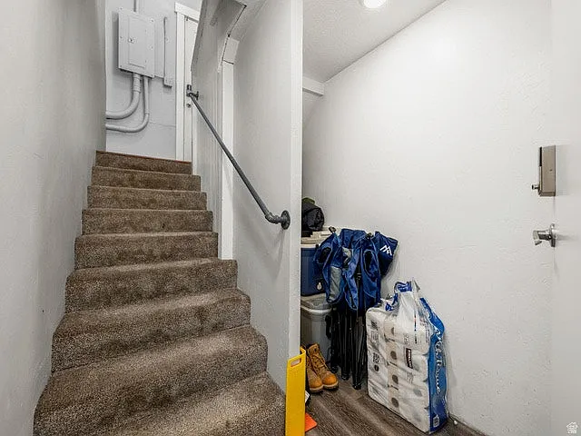 Side door entrance leading to driveway