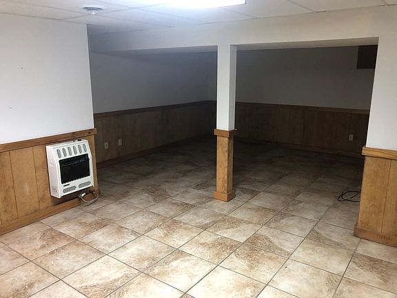 Finished portion of basement.