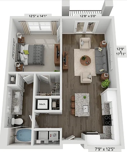 Floor plan A1