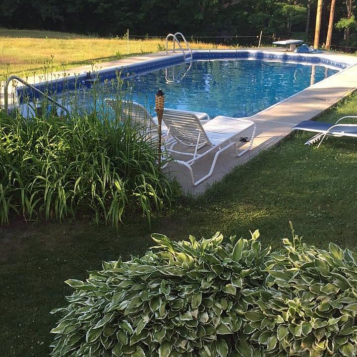 The pool is open from Memorial Day to Labor Day