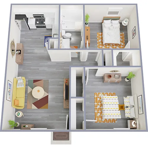 Floor plan B1