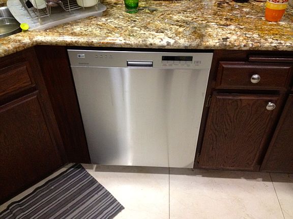 High-end LG super quiet Stainless steel dishwasher
