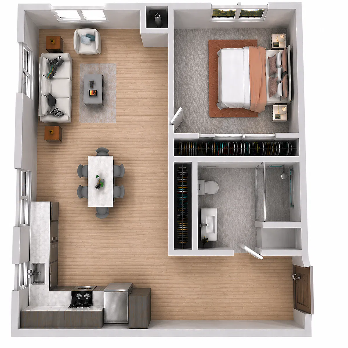 Floor plan A-5