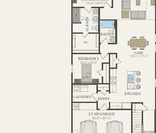 First Floor 5 br 3 ba