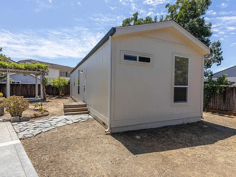 External view to your guest house . Separate entrance door from the street. It is a separate private guest house with its own address and access.