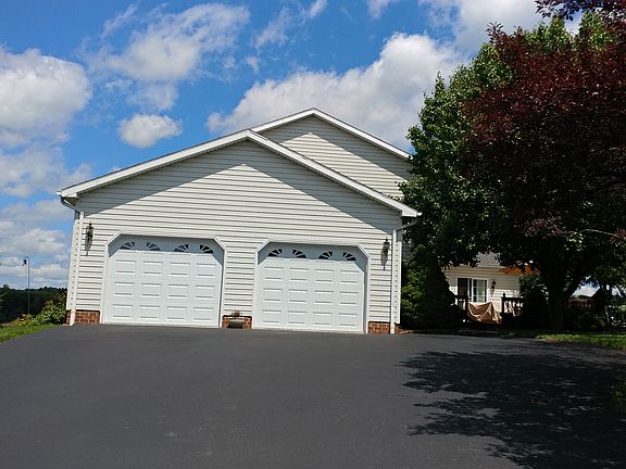 2 car attached garage