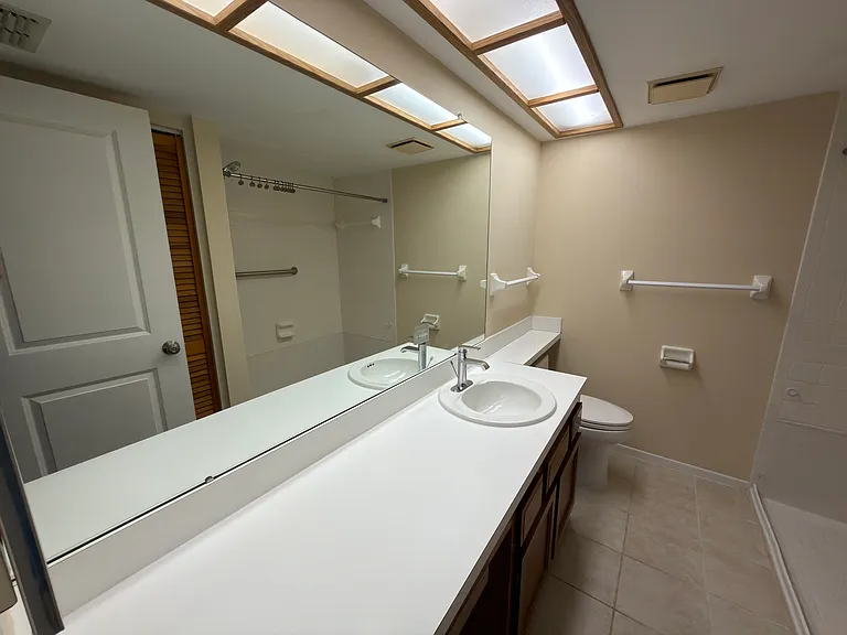 master bathroom with shower
