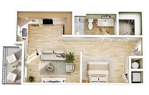 Floor plan S1A