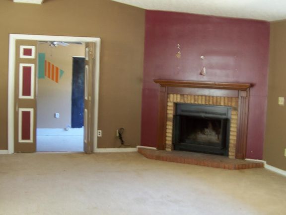 Living Room with a fireplace