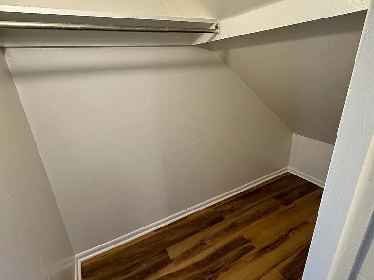 Large main floor storage area.
