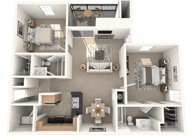 Floor plan Oakcrest