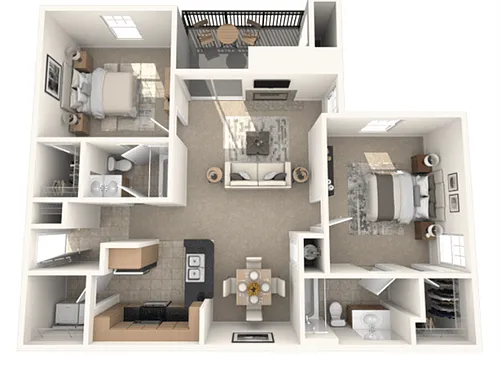 Floor plan Oakcrest