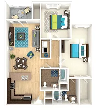 Floor plan The Palmaire