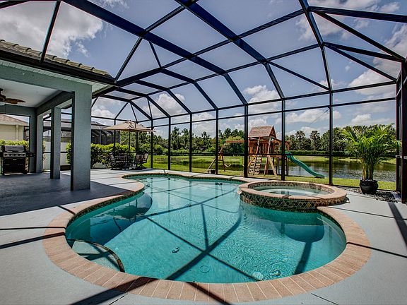 Pool and Lake View