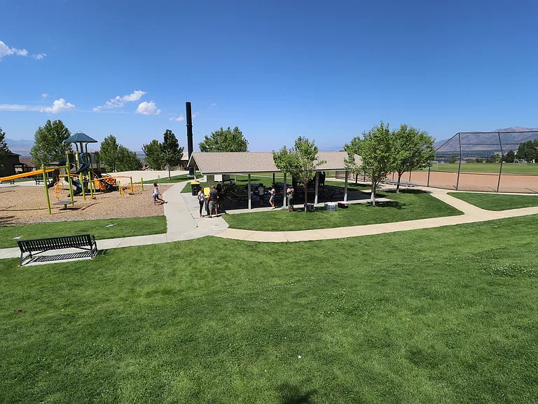 Neighborhood park view 2