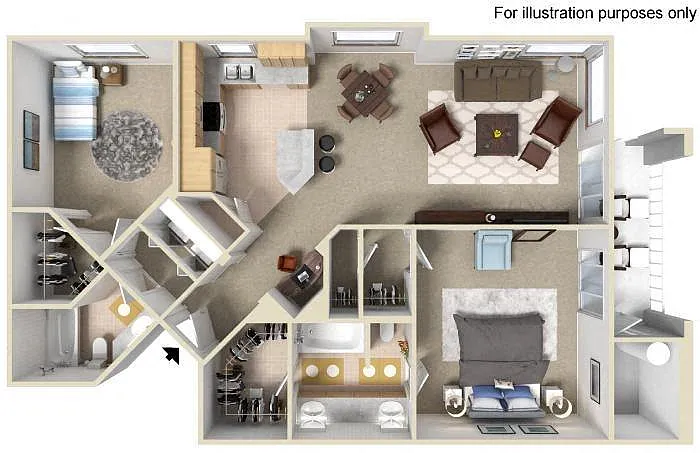 Floor plan DEL MAR