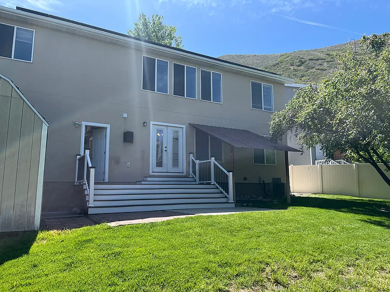 Backyard Deck/Cover to basement entrance