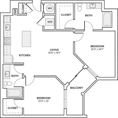 Floor plan B03