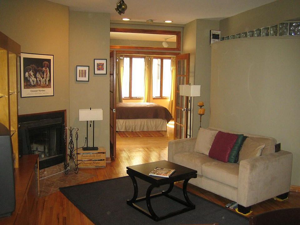 Living Room with Fireplace