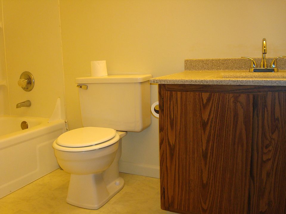 Bathroom with tub and shower