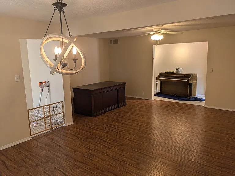 Dining Room + Front Room to Front Entryway