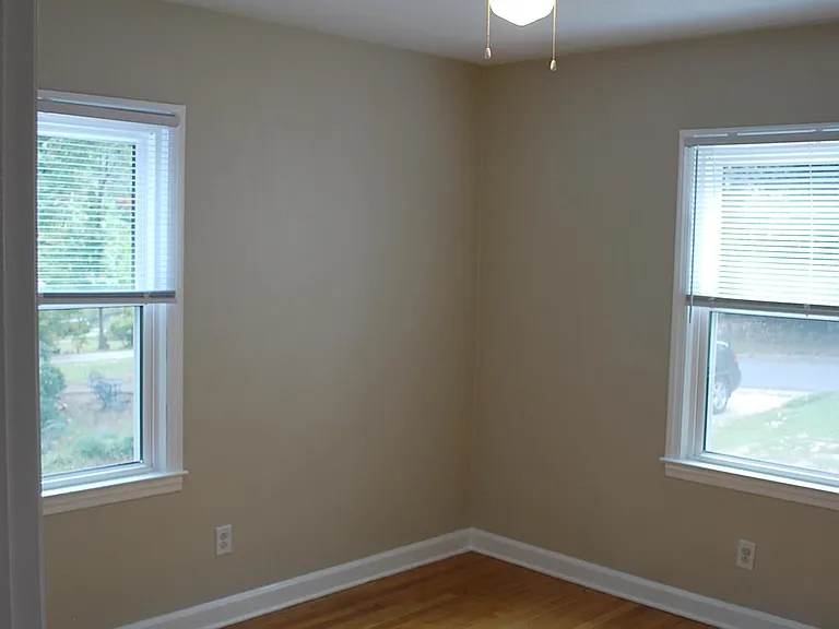 Front bedroom windows