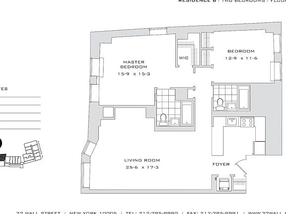 2nd image of 37 Wall St APT 17B