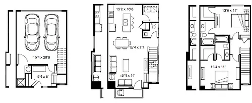 Floor plan 2X25B