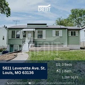 5611 Leverette Ave, Saint Louis, MO, 63136