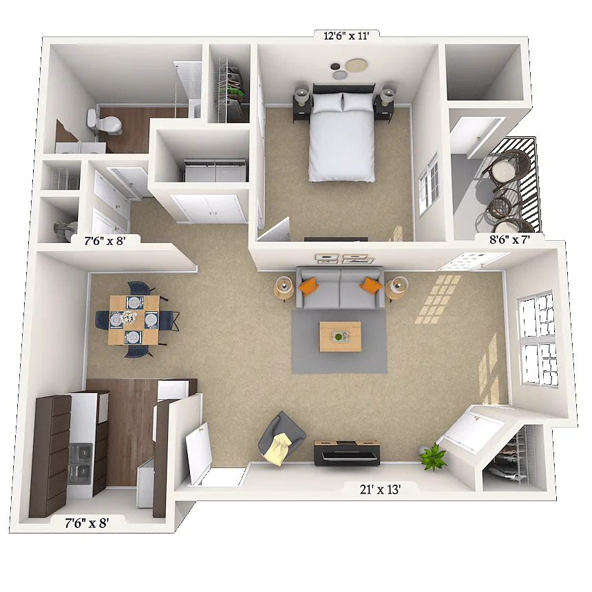 Floor plan Creek