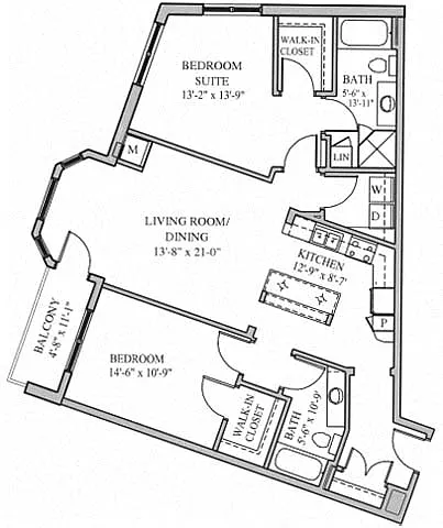 Floor plan York