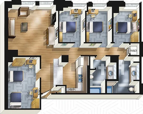 The Buckingham Student Living — Photo 44