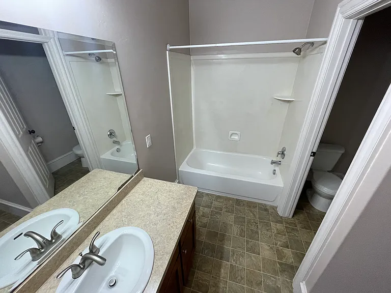Second floor shared bathroom