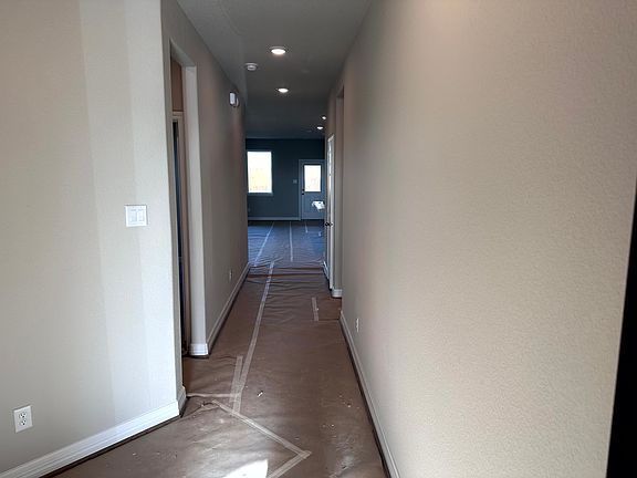 Construction progress - entryway