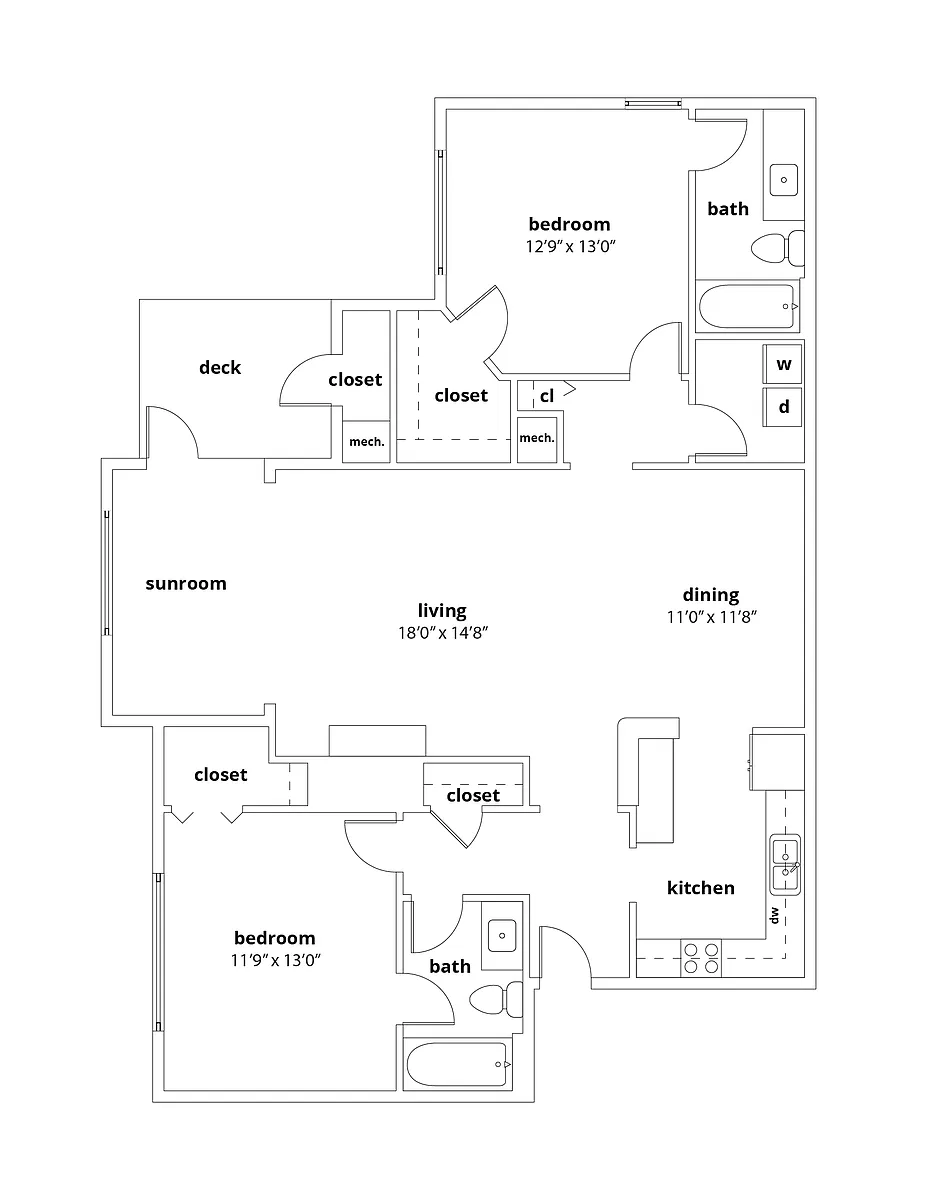 Floor plan B4