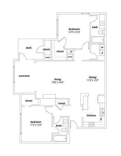 Floor plan B4