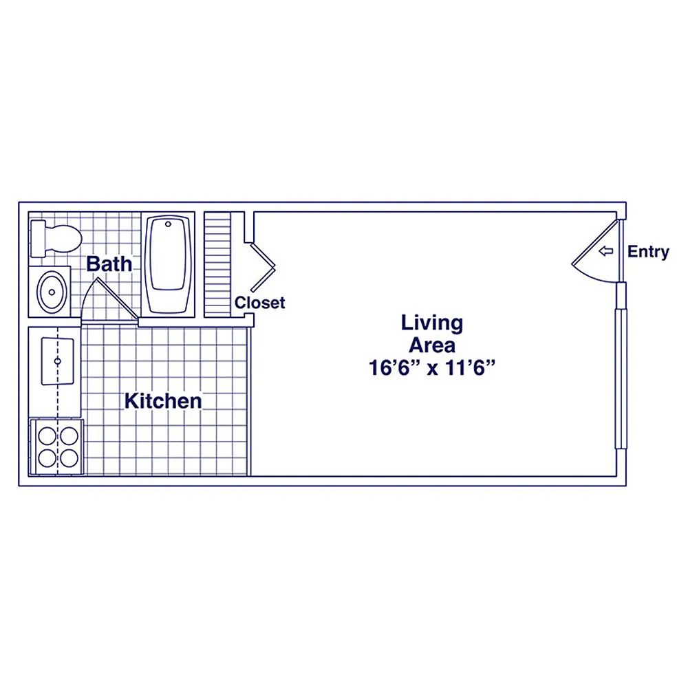 Floor plan Sp - Studio